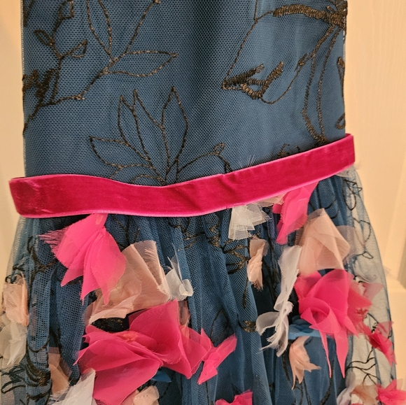 NEW Marchese Notte Halter Dress - Picture 4 of 11